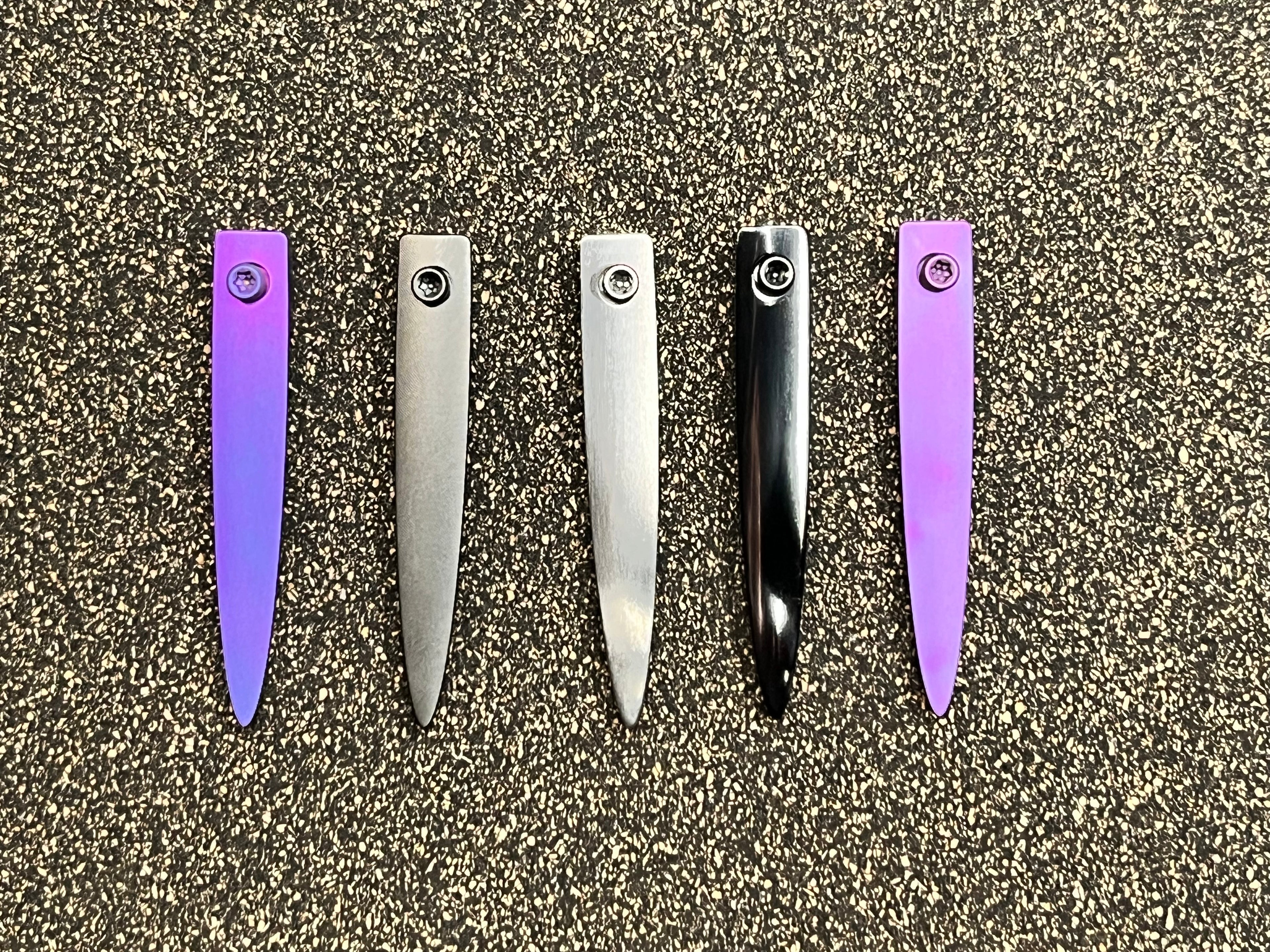 Milled Titanium Pocket Clip (for Graviton)