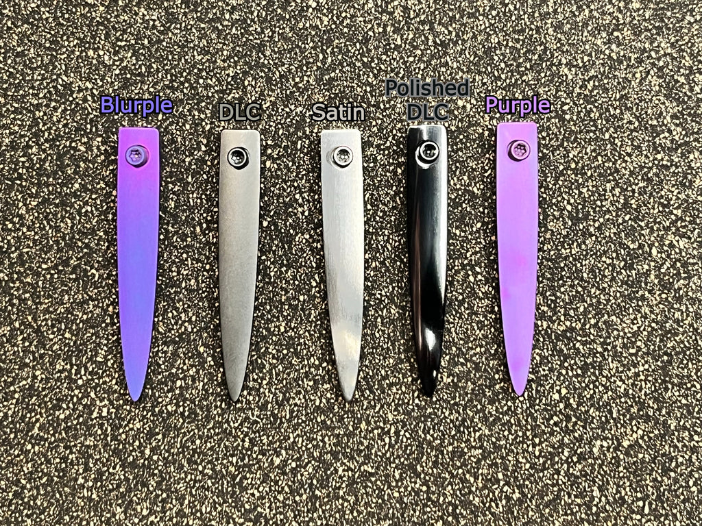 Milled Titanium Pocket Clip (for Graviton)